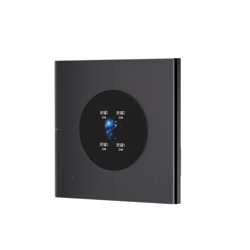 SAYSO超薄屏显四键开关mesh2.0