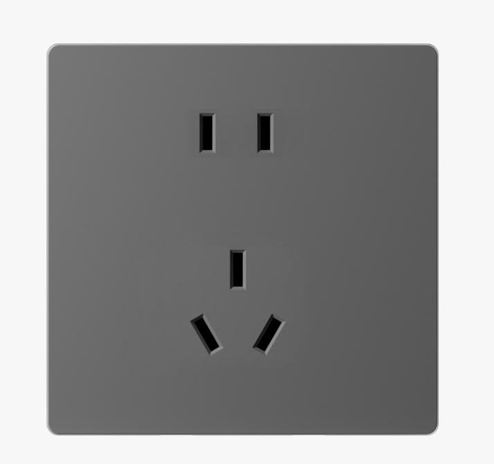 平头熊臻铂系列超薄配套插座（三方）